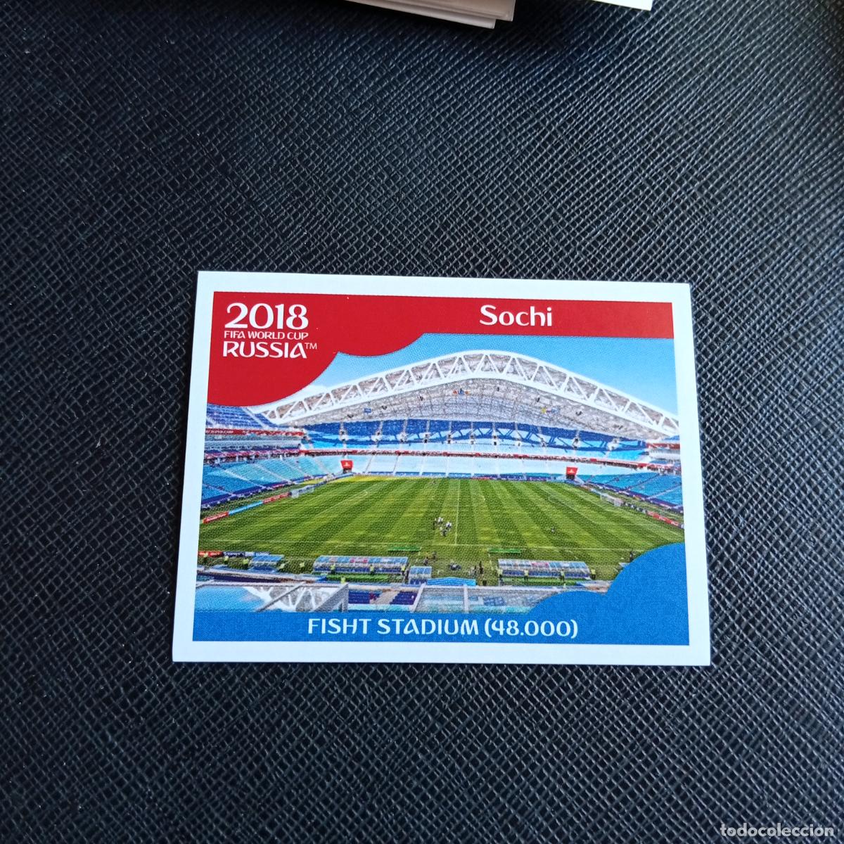 Cartes &agrave; collectionner de Football: 18 SOCHI ARENAPANINI MUNDIAL RUSIA 2018 CROMO FUTBOL 18 - SIN PEGAR - /CJ2 .