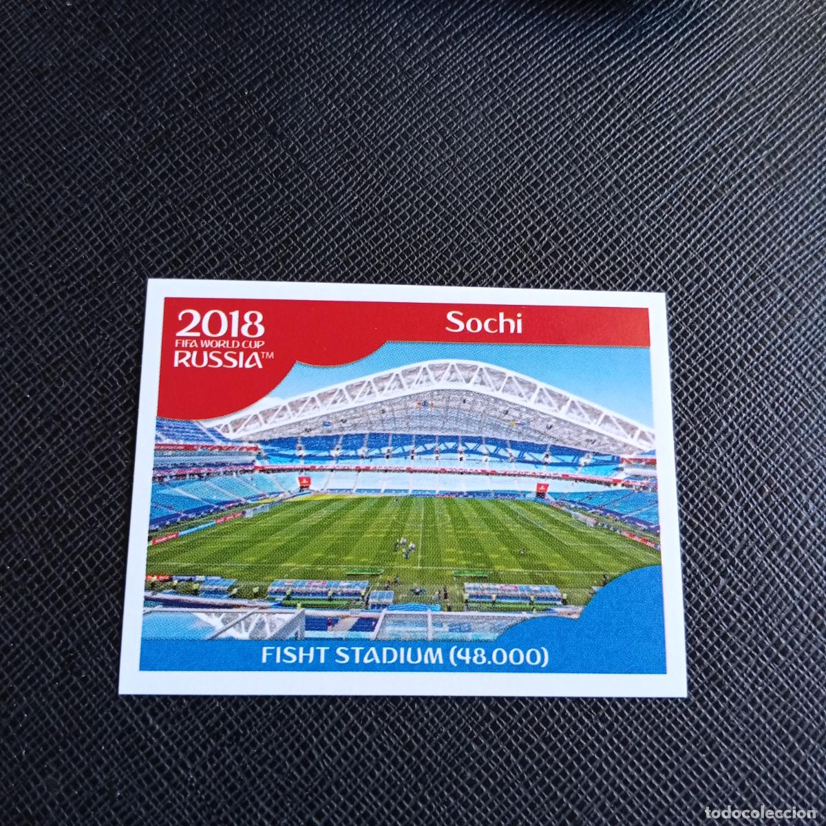 Cartes &agrave; collectionner de Football: 18 SOCHI ARENAPANINI MUNDIAL RUSIA 2018 CROMO FUTBOL 18 - SIN PEGAR - /CJ2 .