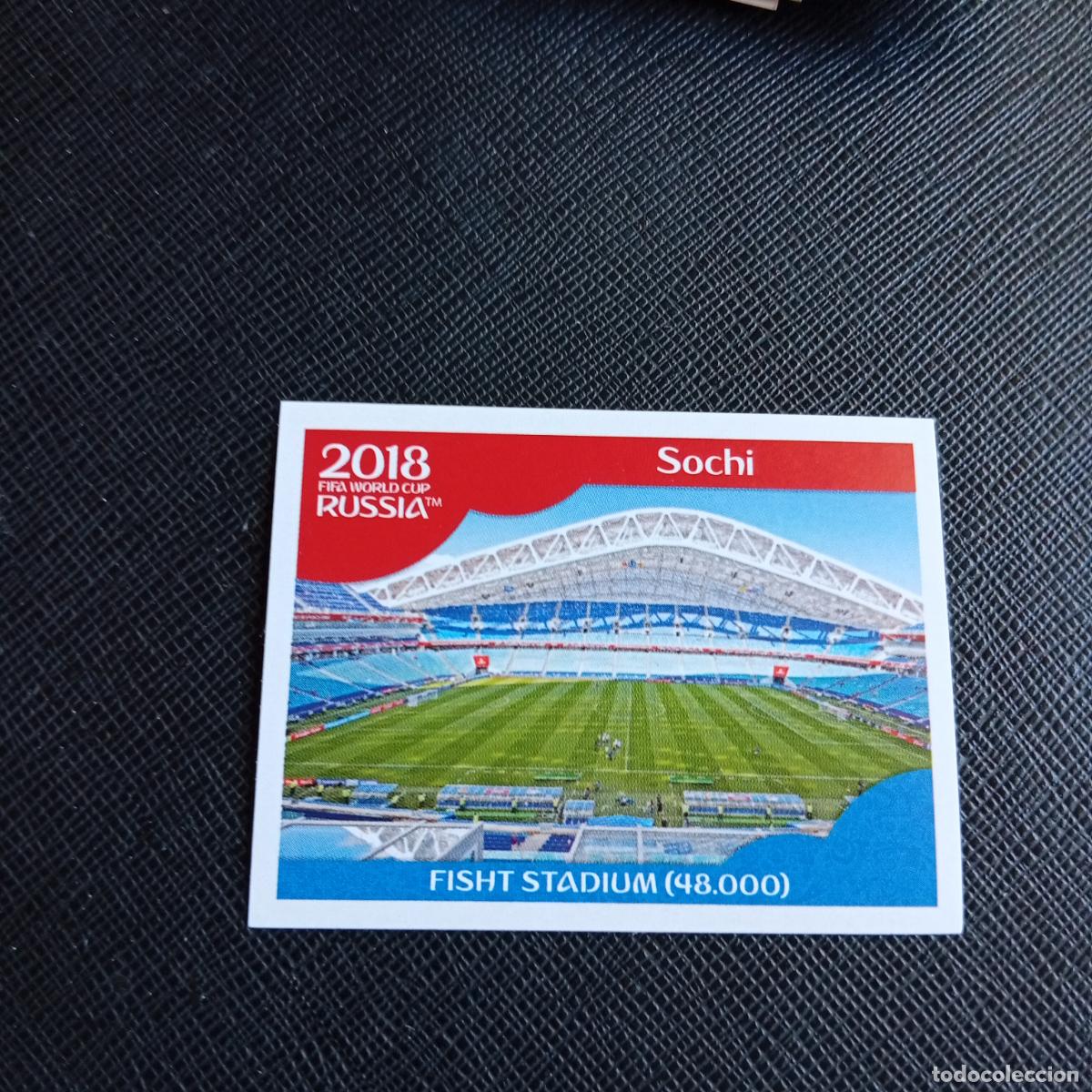 Cartes &agrave; collectionner de Football: 18 SOCHI ARENAPANINI MUNDIAL RUSIA 2018 CROMO FUTBOL 18 - SIN PEGAR - /CJ2 ..