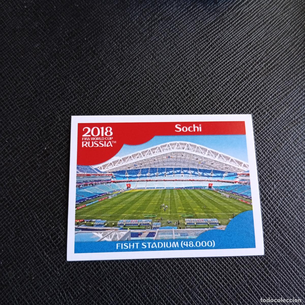 Cartes &agrave; collectionner de Football: 18 SOCHI ARENAPANINI MUNDIAL RUSIA 2018 CROMO FUTBOL 18 - SIN PEGAR - /CJ2 ..