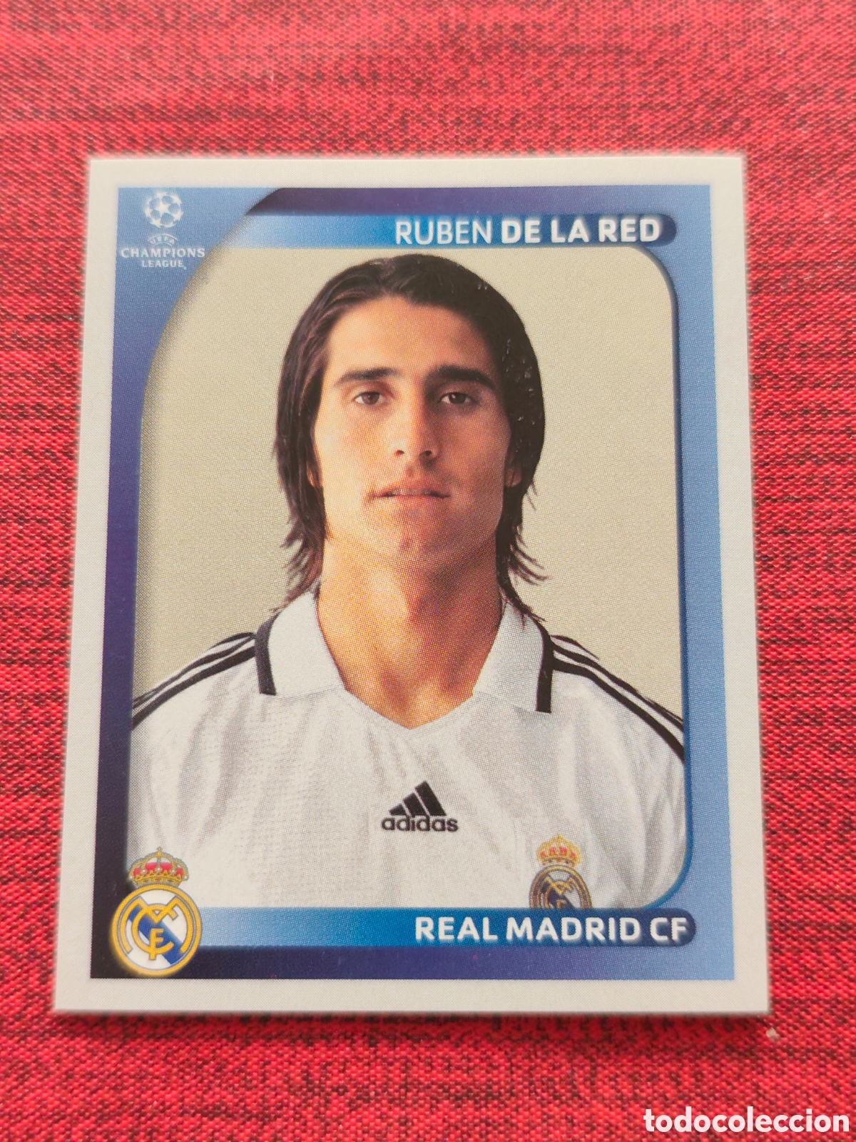 Football Stickers: 446 DE LA RED REAL MADRID UEFA CHAMPIONS LEAGUE 2008 2009 PANINI
