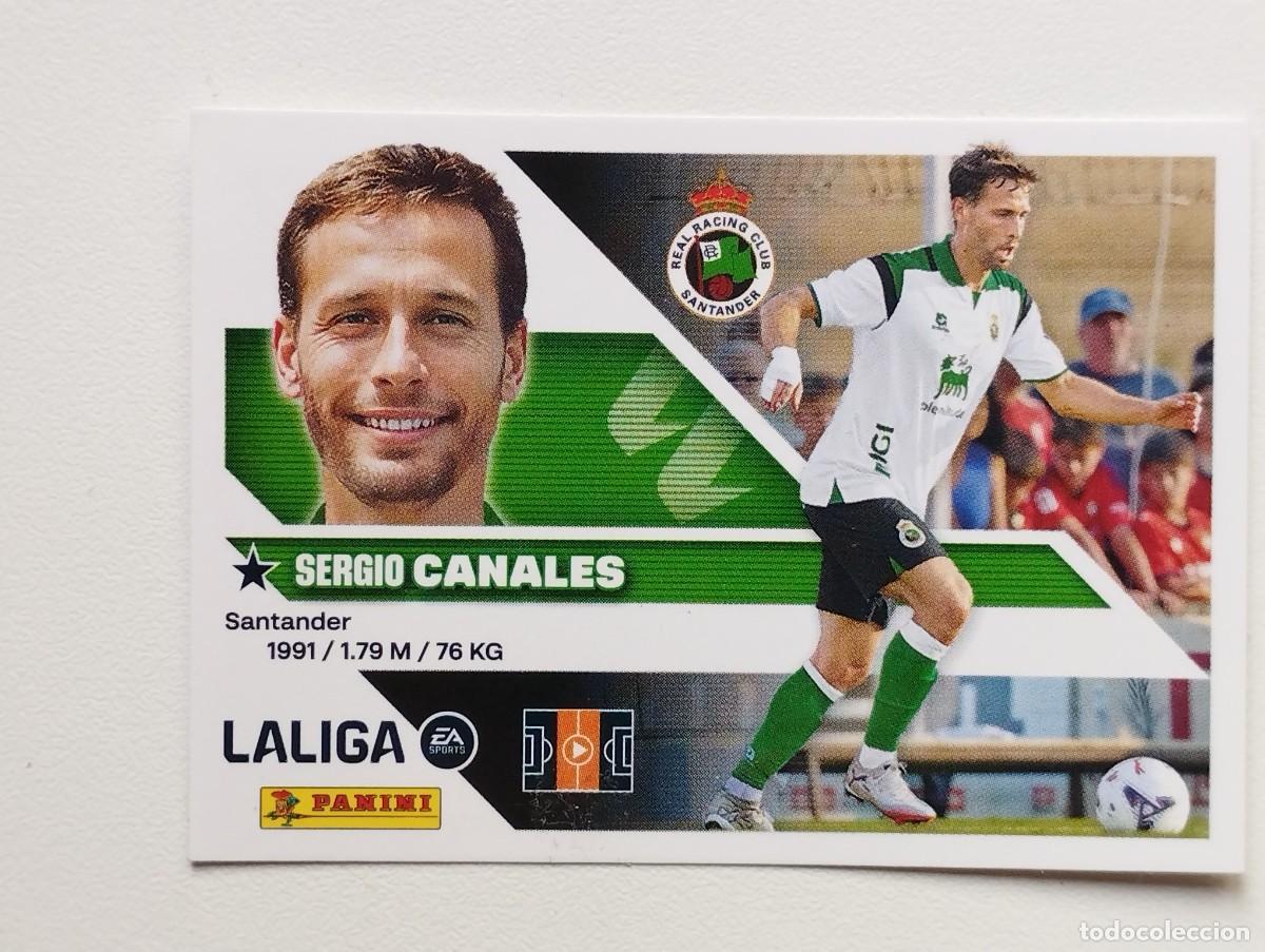 Football Stickers: CROMO STICKER COLECCIONES ESTE PANINI LIGA 2026 2027 26 27 SERGIO CANALES 1 RACING SANTANDER