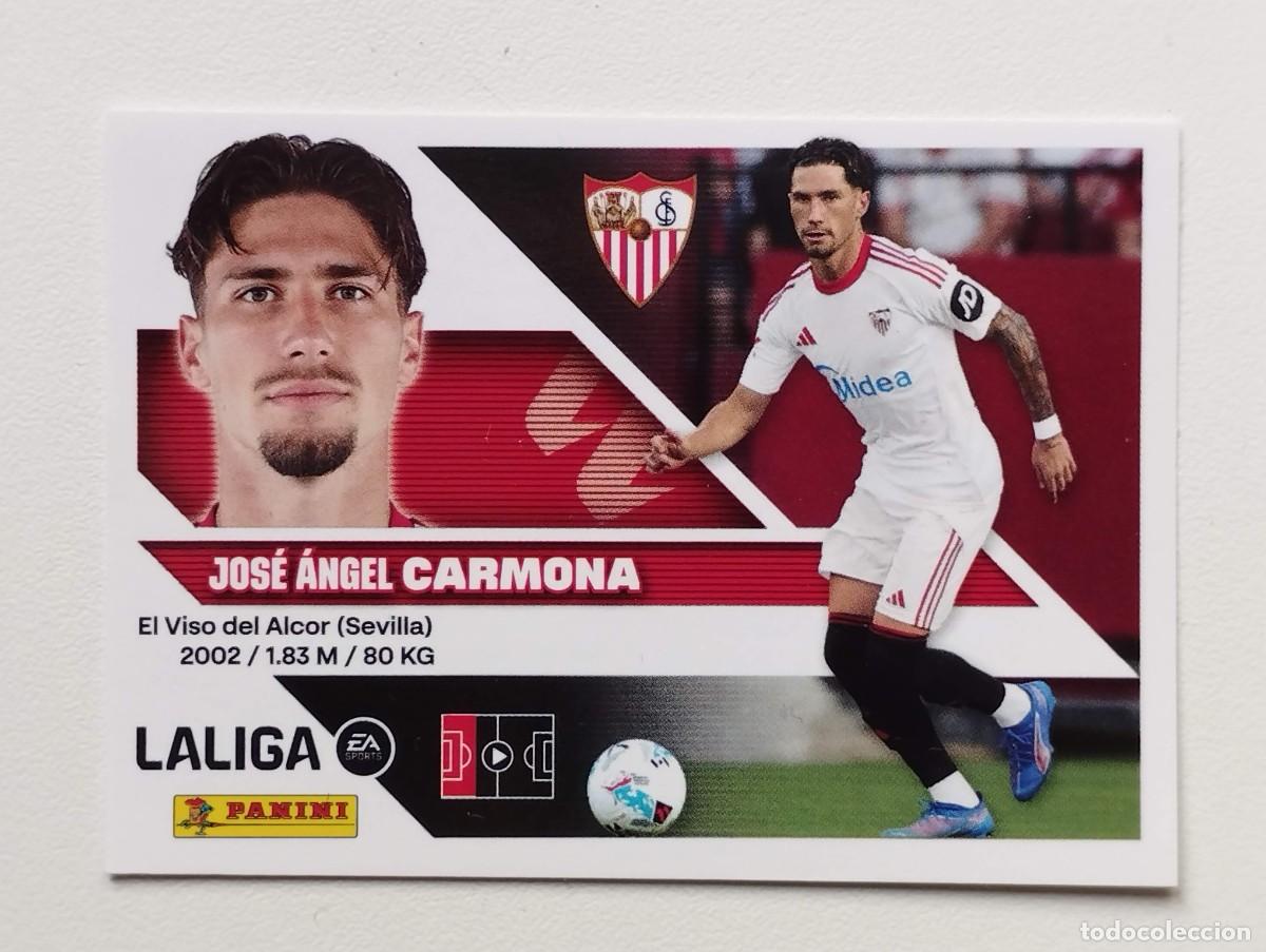 Cromos de f&uacute;tbol: CROMO STICKER COLECCIONES ESTE PANINI LIGA 2026 2027 26 27 JOSE ANGEL CARMONA 5 SEVILLA