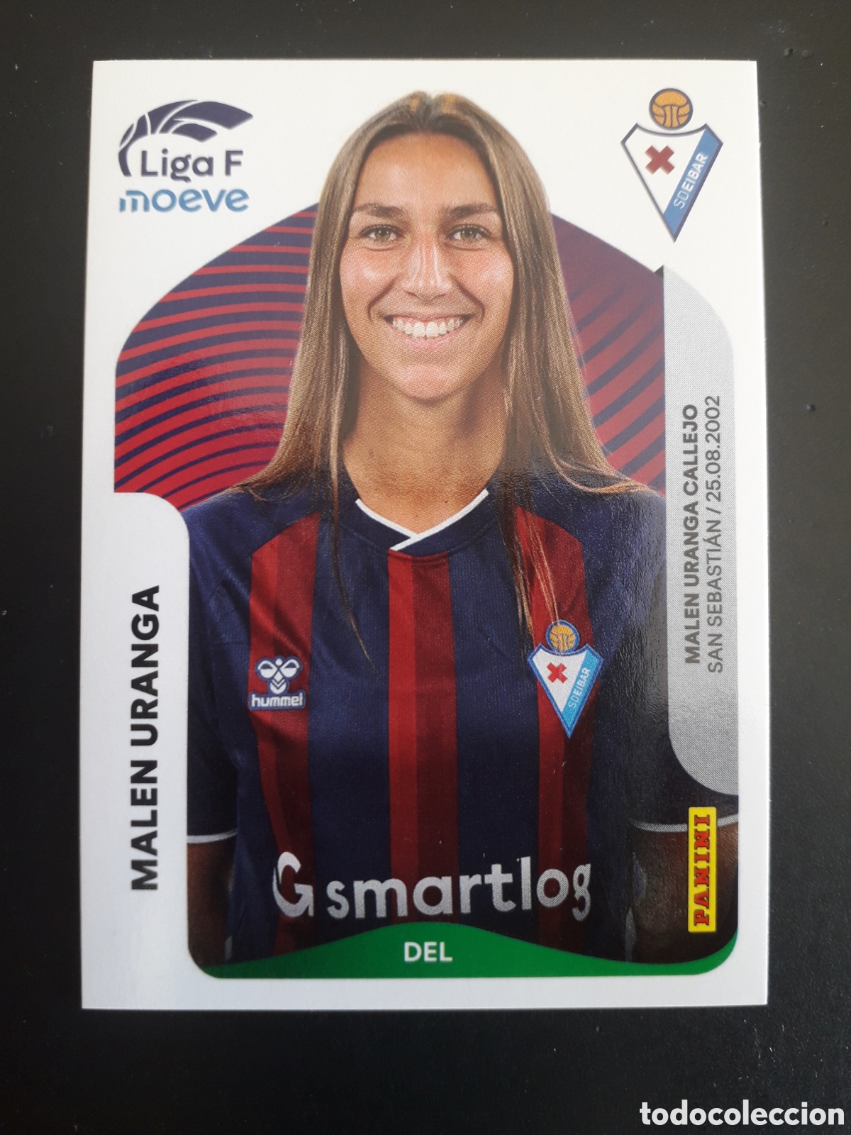 Cromos de f&uacute;tbol: CARMEN &Aacute;LVAREZ EIBAR N&deg; 180 A LIGA F FEMENINA 2025 2026 25 26 PANINI SIN PEGAR PEDIDO M&Iacute;NIMO 3&euro;