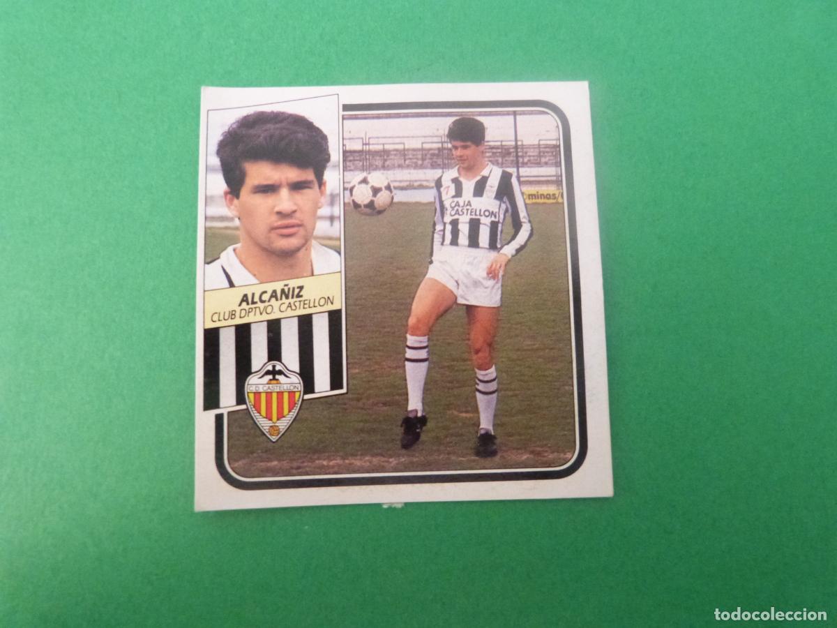 Cromos de f&uacute;tbol: CROMO FUTBOL ALCA&Ntilde;IZ C.D. CASTELLON DESPEGADO FICHAJE N&ordm; 22 LIGA ESTE 1989-1990/89-90