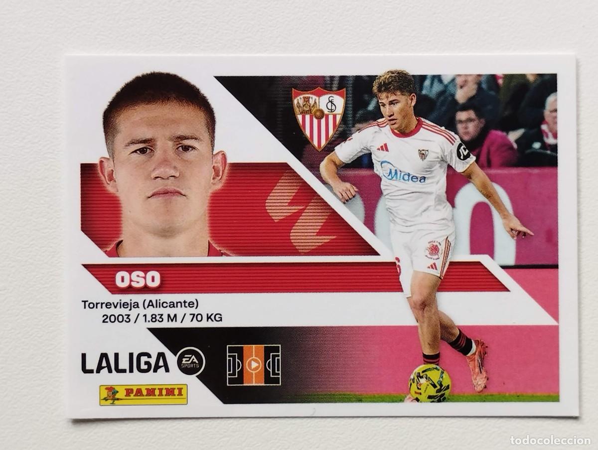 Cromos de f&uacute;tbol: CROMO STICKER COLECCIONES ESTE PANINI LIGA 2026 2027 26 27 OSO 11 SEVILLA