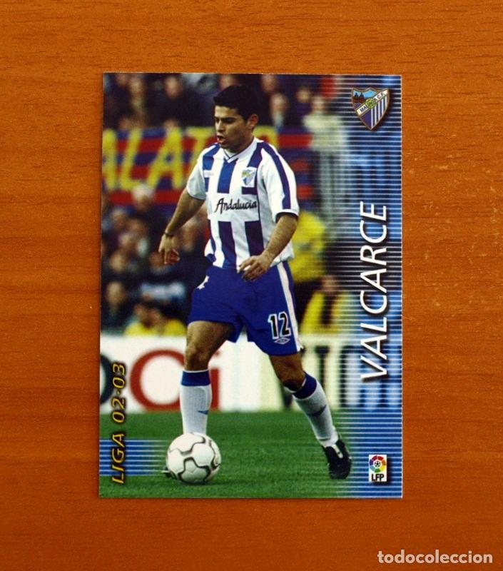 Cartes &agrave; collectionner de Football: M&aacute;laga -N&ordm; 170 Valcarce -Mega Fichas Liga 2002-2003-02-03 -Megafichas Panini Sports