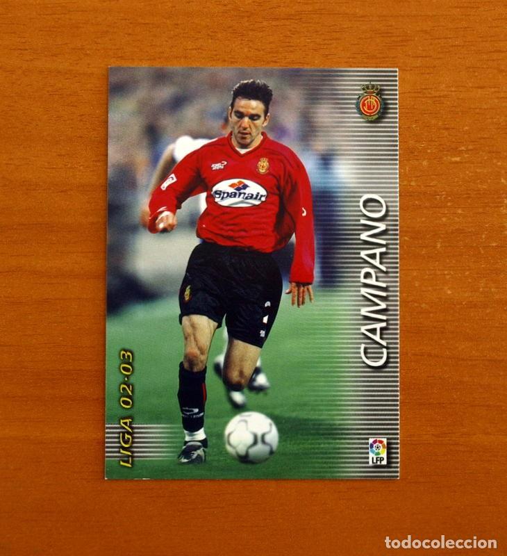 Cartes &agrave; collectionner de Football: Mallorca -N&ordm; 183 Campano -Mega Fichas Liga 2002-2003-02-03 -Megafichas Panini Sports