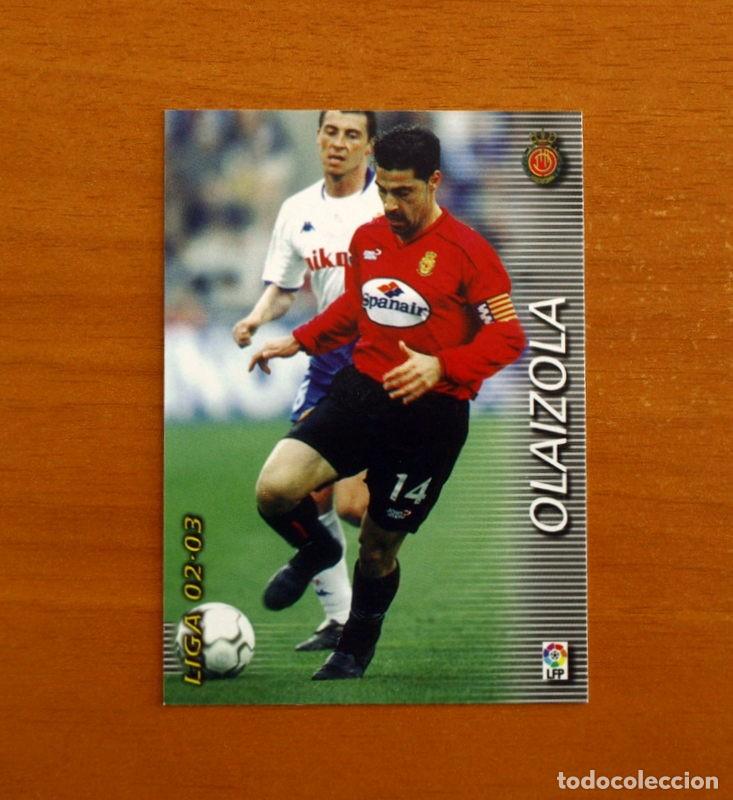 Cromos de f&uacute;tbol: Mallorca -N&ordm; 184 Olaizola -Mega Fichas Liga 2002-2003-02-03 -Megafichas Panini Sports