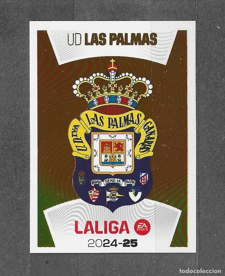 Cromos de f&uacute;tbol: Liga este 24/25 - UD Las Palmas - N&ordm; 1 - Escudo