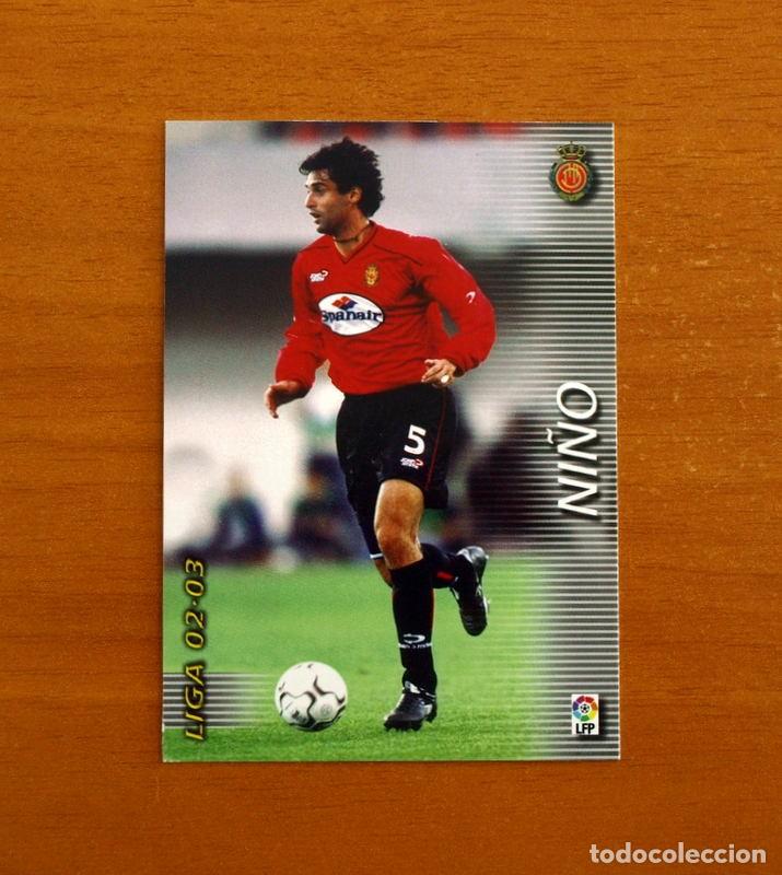 Cromos de f&uacute;tbol: Mallorca -N&ordm; 185 Fernando Ni&ntilde;o -Mega Fichas Liga 2002-2003-02-03 -Megafichas Panini Sports