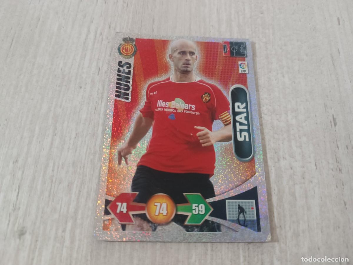 Cartes &agrave; collectionner de Football: NUNES STAR ADRENALYN 2009 2010 09 10