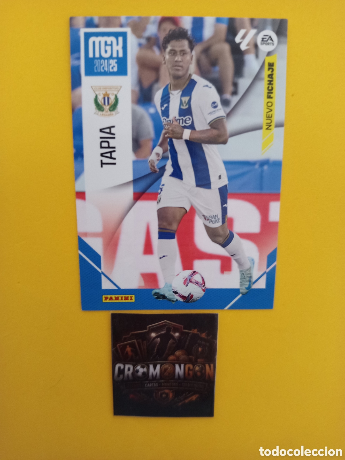 Figurine di Calcio: ❇️ CROMO ⚽ CARD TAPIA LEGAN&Eacute;S NUEVO FICHAJE MEGACRACKS 24 25 MGKS 2024 2025 PANINI ❇️