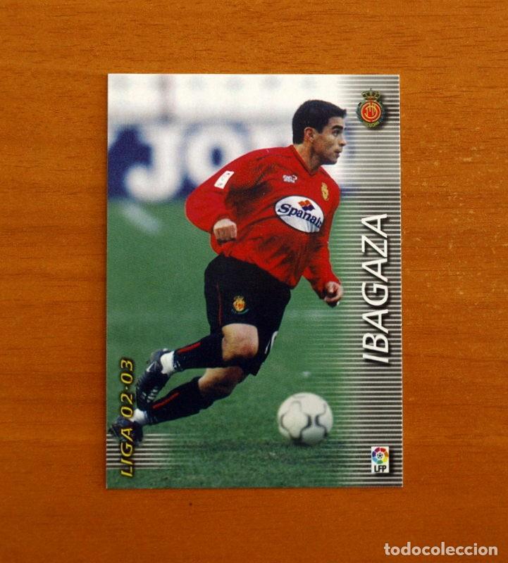 Figurine di Calcio: Mallorca -N&ordm; 195 Ibagaza -Mega Fichas Liga 2002-2003-02-03 -Megafichas Panini Sports
