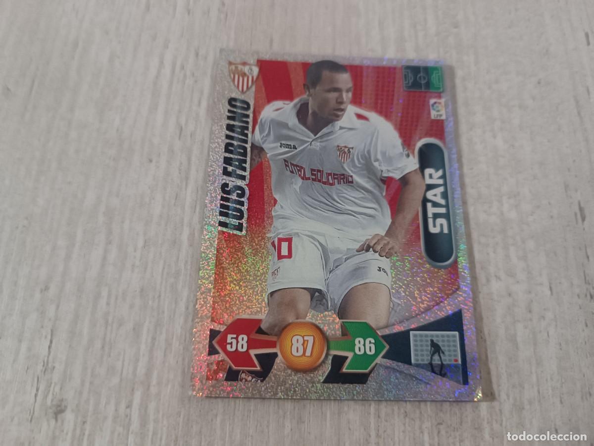 Figurine di Calcio: LUIS FABIANO STAR ADRENALYN 2009 2010 09 10