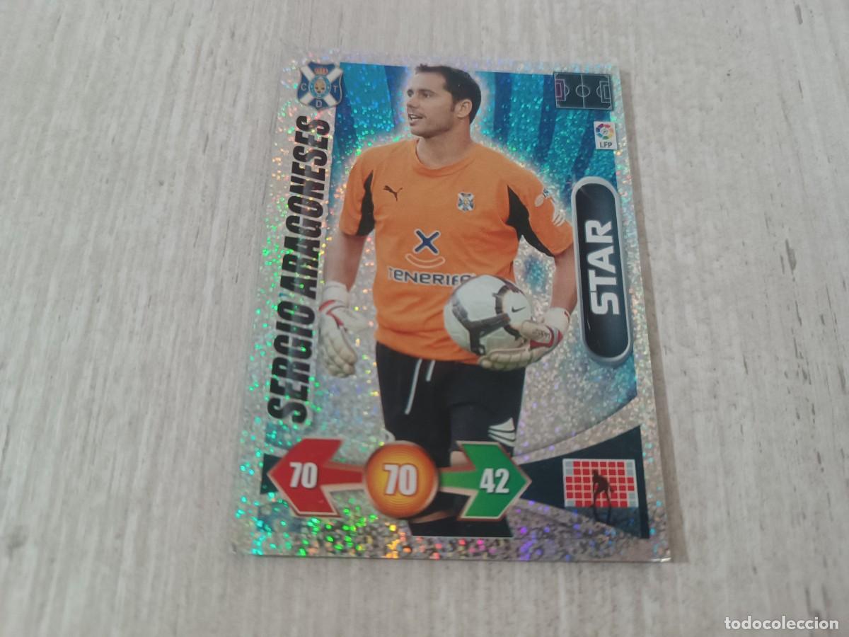 Cromos de f&uacute;tbol: SERGIO ARAGONESES STAR ADRENALYN 2009 2010 09 10