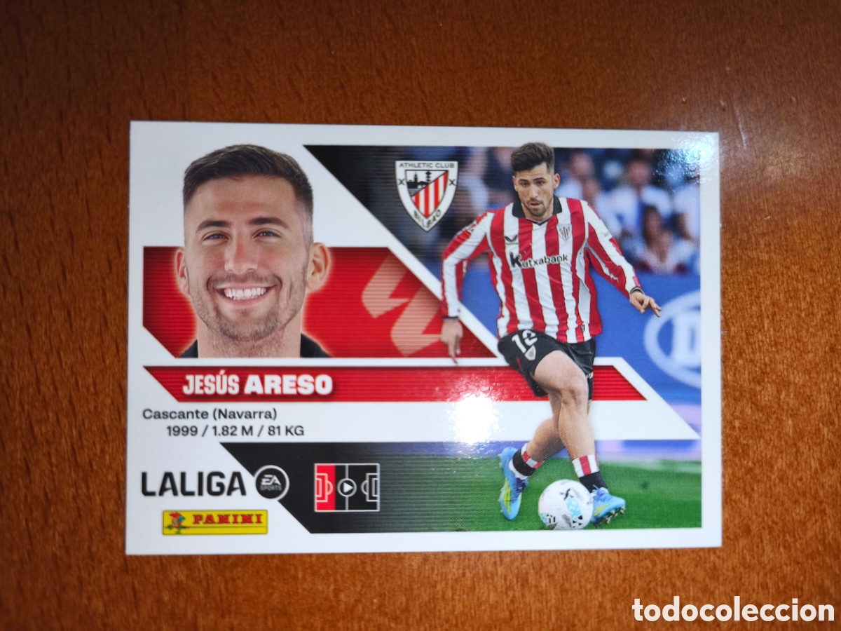 Cartes &agrave; collectionner de Football: Areso n&deg;5 liga este 26/27 Athletic Club
