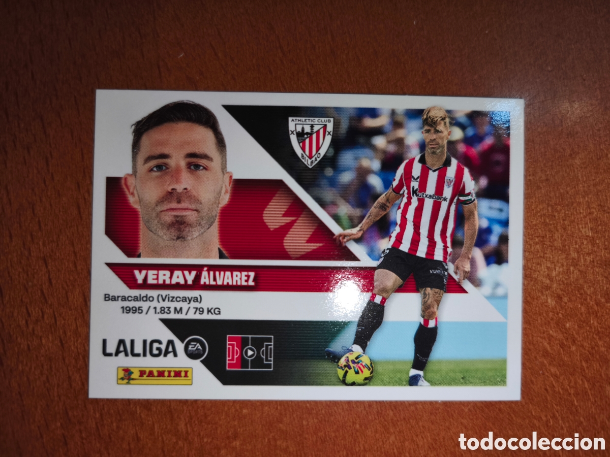 Cartes &agrave; collectionner de Football: Yeray n&deg;6B liga este 26/27 Athletic Club