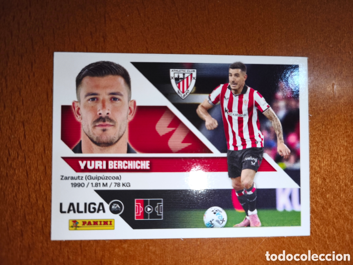 Cartes &agrave; collectionner de Football: Yuri n&deg;9A liga este 26/27 Athletic Club