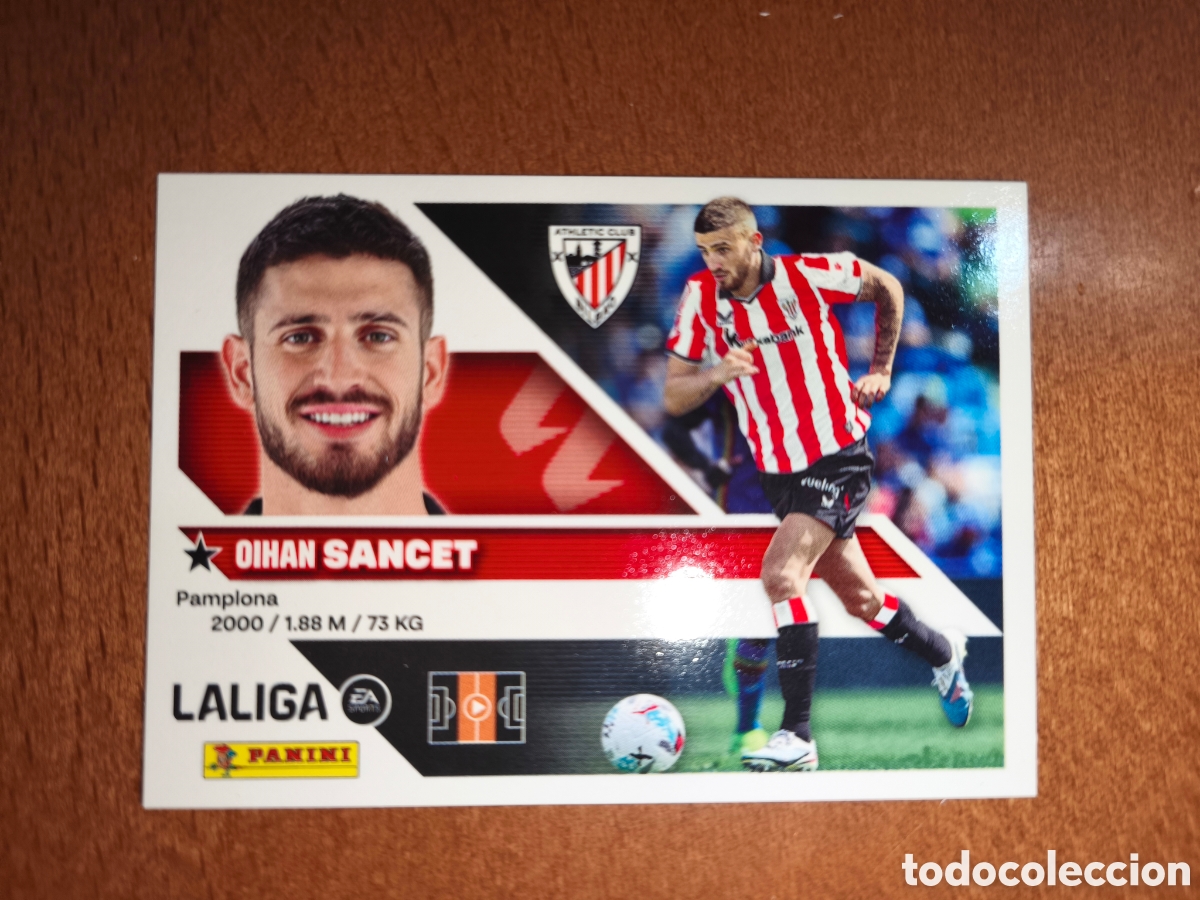Cromos de f&uacute;tbol: Sancet n&deg;14 liga este 26/27 Athletic Club