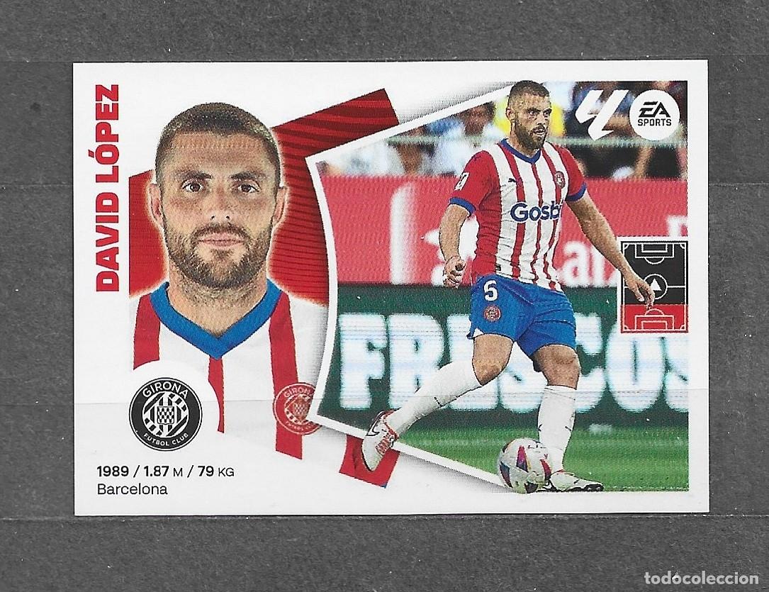 Cromos de f&uacute;tbol: Liga este 24/25 - David L&oacute;pez - N&ordm; 9 - Girona FC