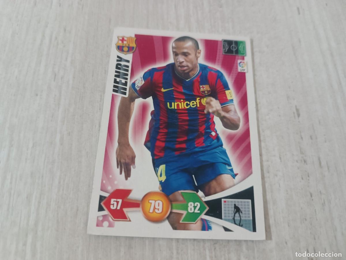 Cromos de f&uacute;tbol: HENRY ADRENALYN 2009 2010 09 10