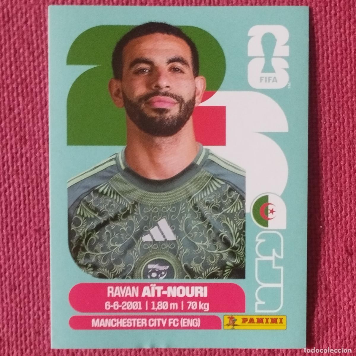 Cromos de f&uacute;tbol: RAYAN AIT-NOURI - ARGELIA - ALG 5 - MUNDIAL DE FUTBOL 2026 - FIFA WORLD CUP