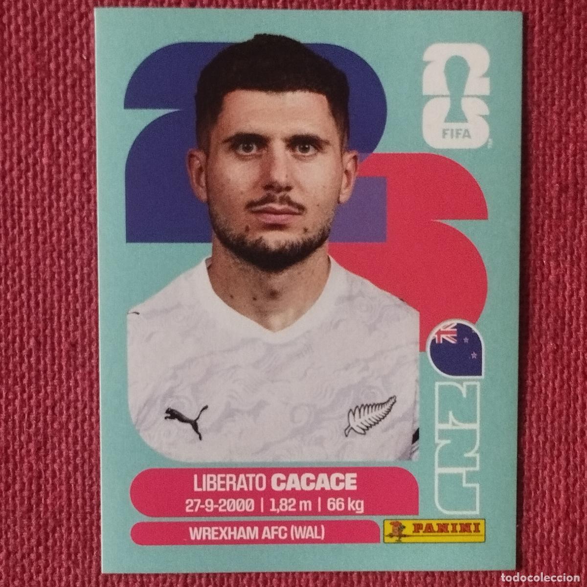 Cromos de f&uacute;tbol: LIBERATO CACACE - NUEVA ZELANDA - NZL 5 - MUNDIAL DE FUTBOL 2026 - FIFA WORLD CUP