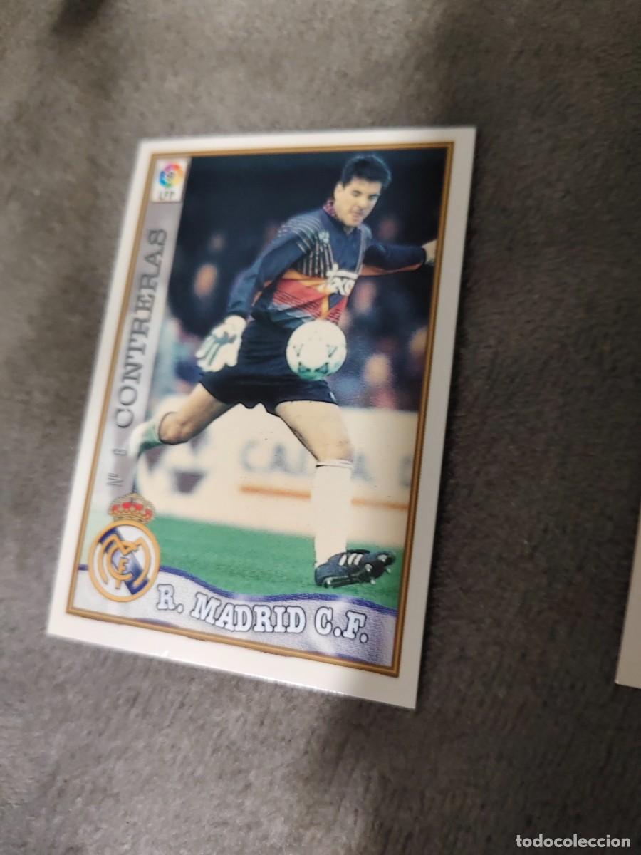 Cartes &agrave; collectionner de Football: 6. CONTRERAS REAL MADRID MUNDICROMO FICHAS 97 98 LIGA 1997 1998 CARD ABB