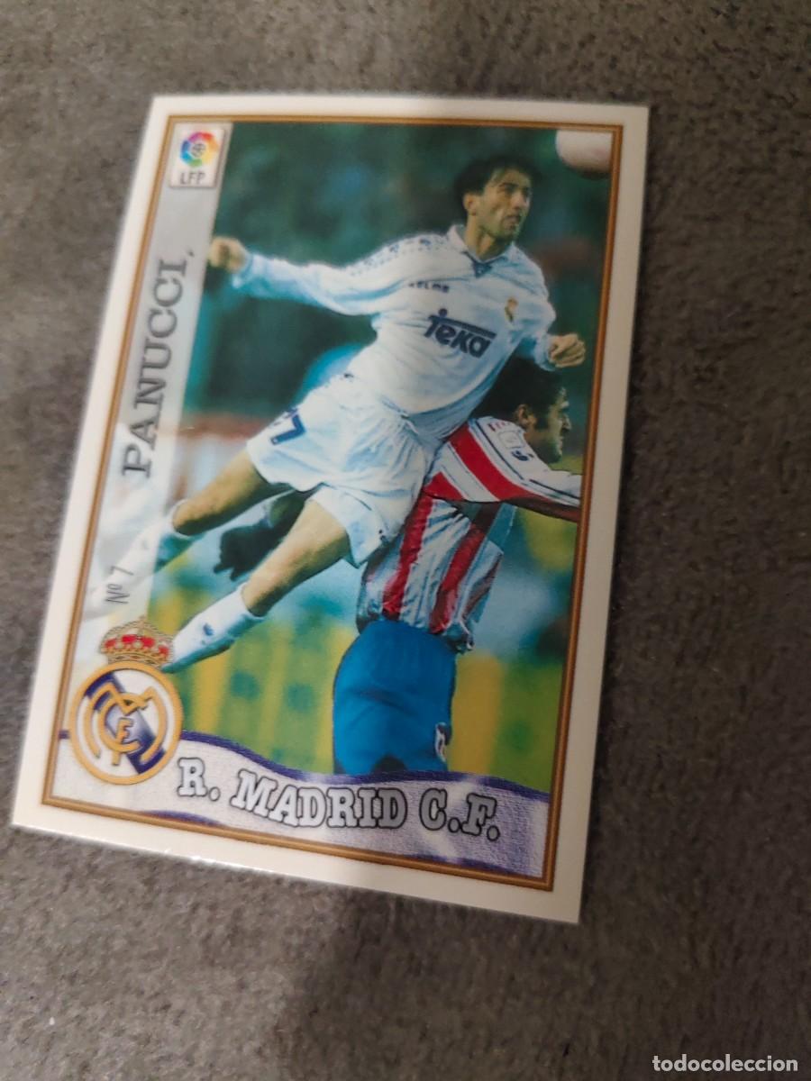 Cromos de f&uacute;tbol: 7. PANUCCI REAL MADRID MUNDICROMO FICHAS 97 98 LIGA 1997 1998 CARD ABB