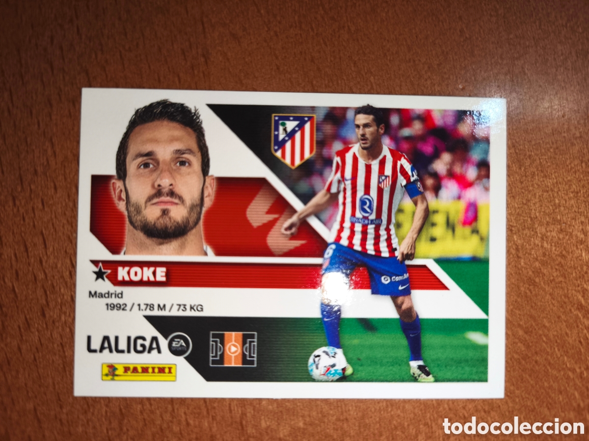 Cromos de f&uacute;tbol: Koke n&deg;11 liga este 26/27 Atl&eacute;tico De Madrid