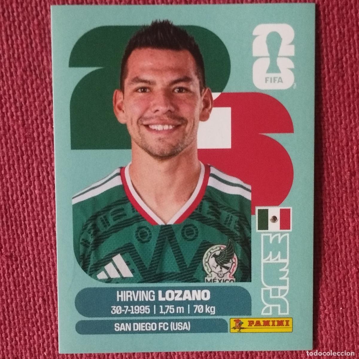Cromos de f&uacute;tbol: HIRVING LOZANO - MEXICO - MEX 15 - MUNDIAL DE FUTBOL 2026 - FIFA WORLD CUP