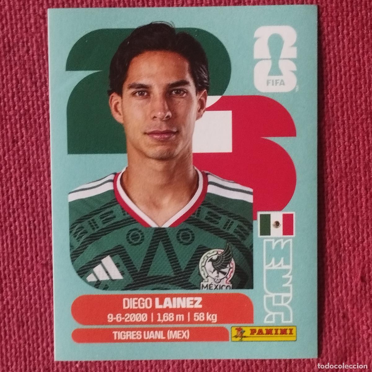 Cromos de f&uacute;tbol: DIEGO LAINEZ - MEXICO - MEX 8 - MUNDIAL DE FUTBOL 2026 - FIFA WORLD CUP