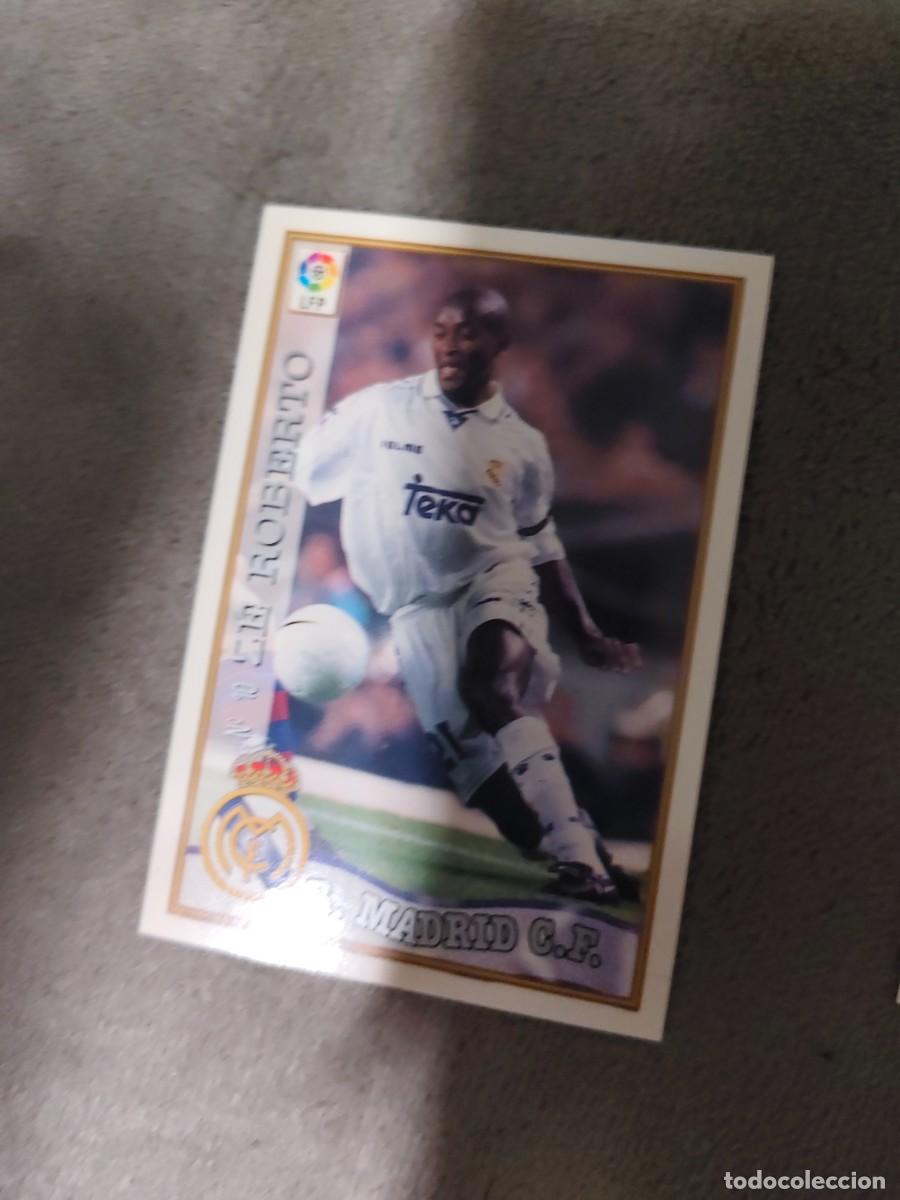 Cromos de f&uacute;tbol: 10. ZE ROBERTO REAL MADRID MUNDICROMO FICHAS 97 98 LIGA 1997 1998 CARD ABB