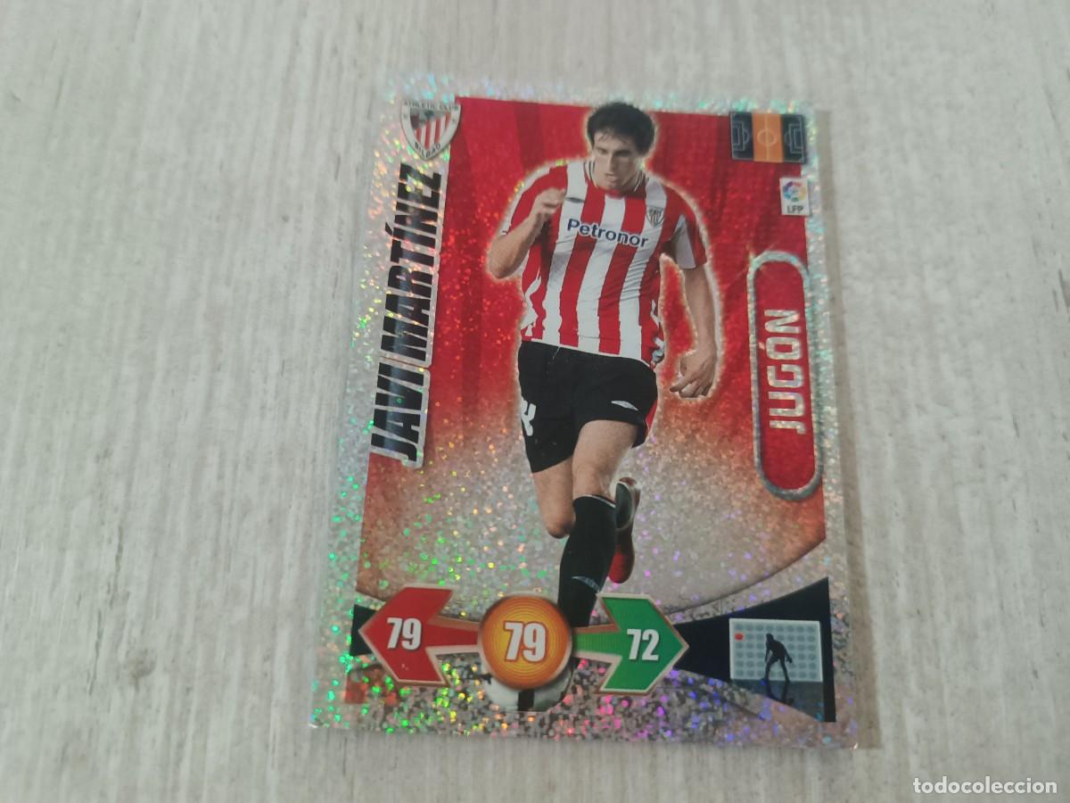 Cromos de f&uacute;tbol: JAVI MART&Iacute;NEZ JUG&Oacute;N ADRENALYN 2009 2010 09 10