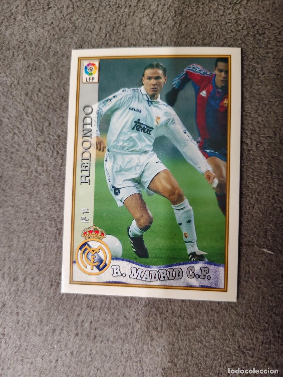 Cromos de f&uacute;tbol: 14. REDONDO REAL MADRID MUNDICROMO FICHAS 97 98 LIGA 1997 1998 CARD ABB