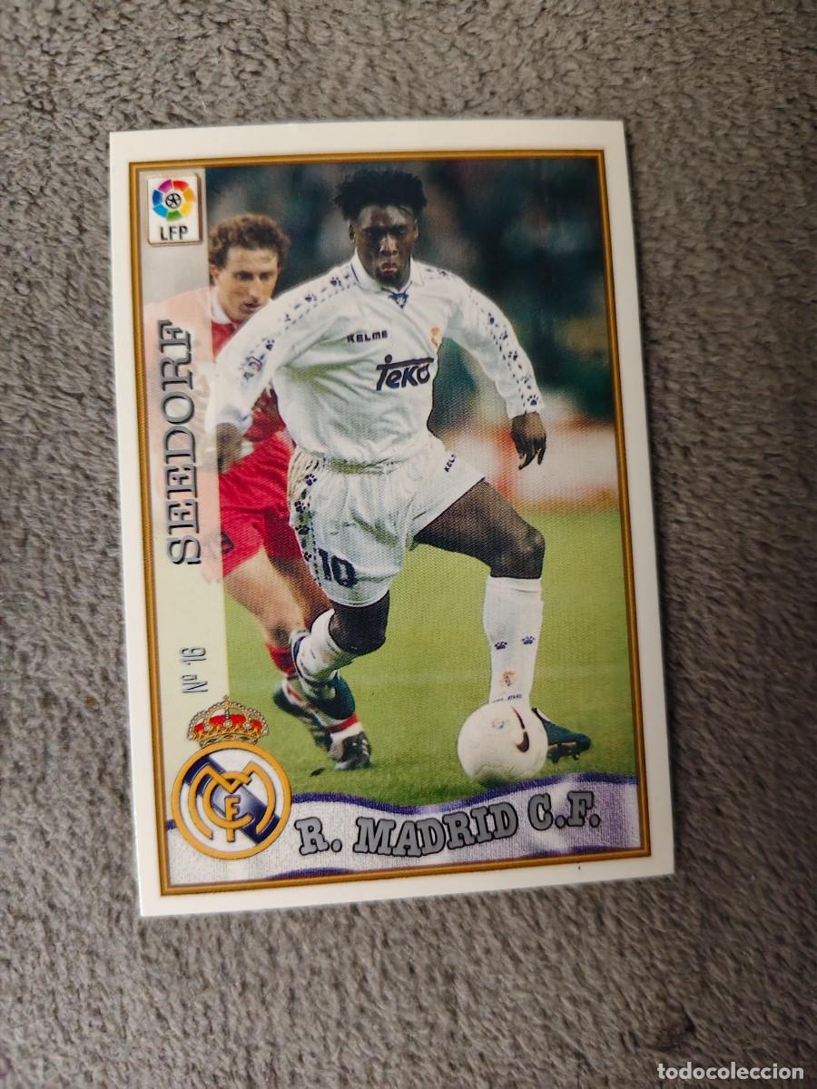Cromos de f&uacute;tbol: 16. SEEDORF REAL MADRID MUNDICROMO FICHAS 97 98 LIGA 1997 1998 CARD ABB