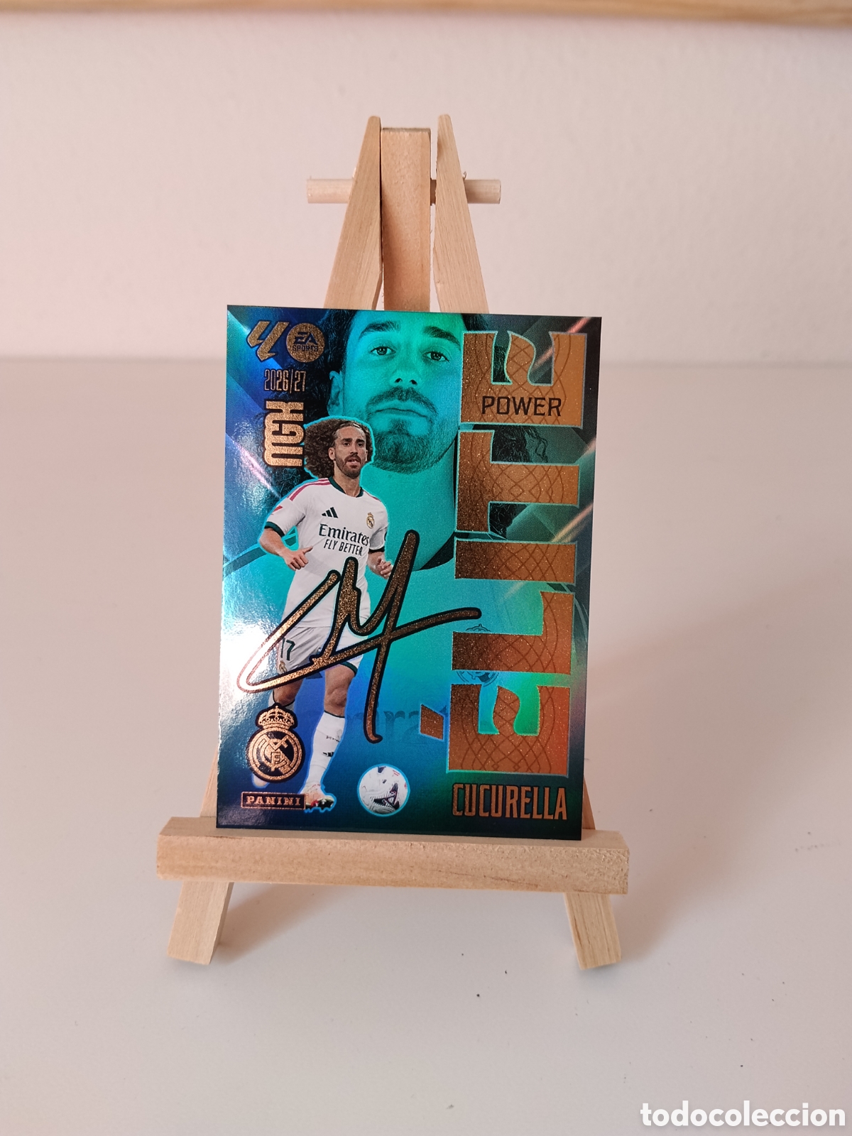 Cromos de f&uacute;tbol: Cucurella &Eacute;lite Power megacrack 26/27