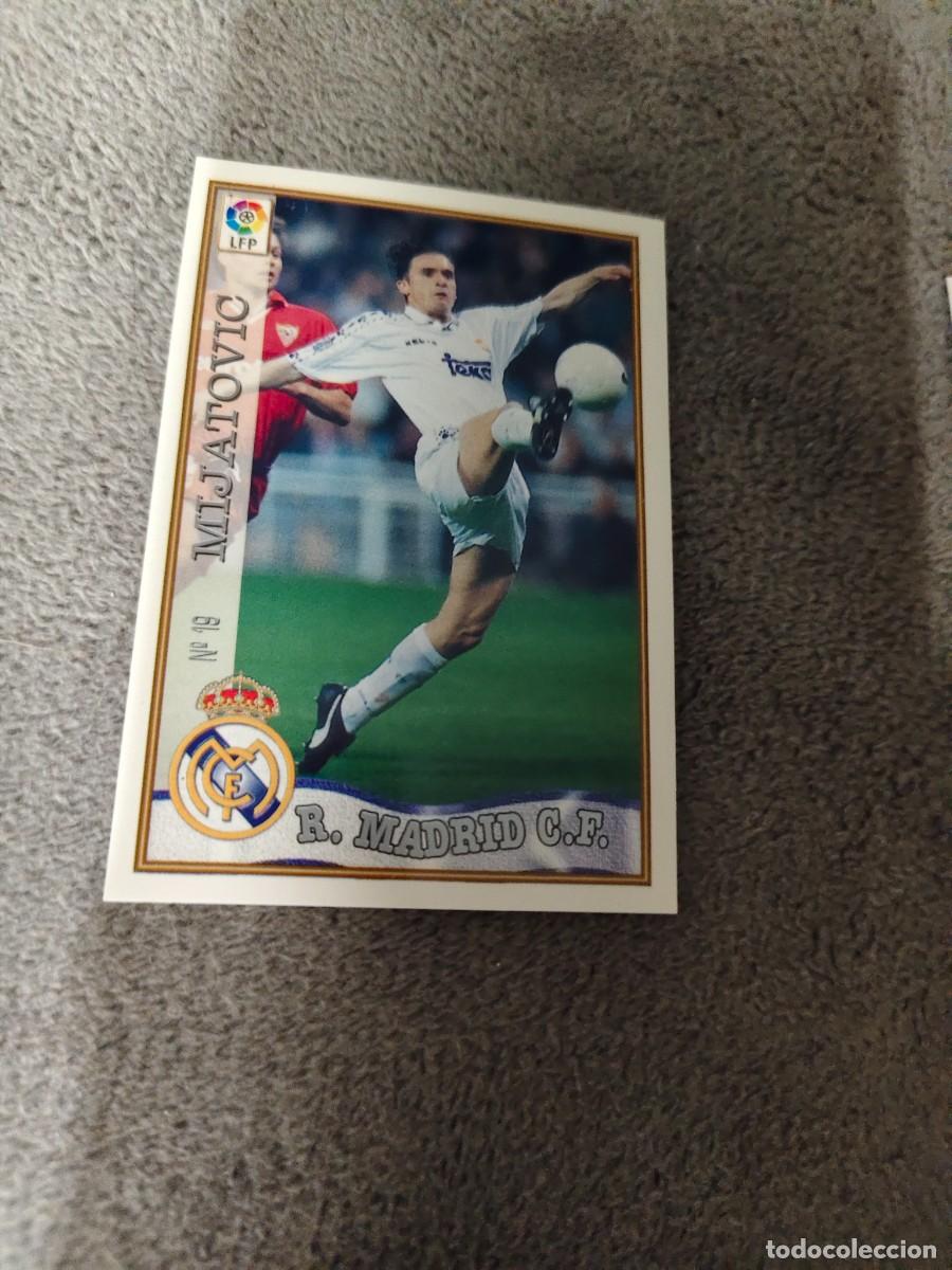 Cromos de f&uacute;tbol: 19. MIJATOVIC REAL MADRID MUNDICROMO FICHAS 97 98 LIGA 1997 1998 CARD ABB
