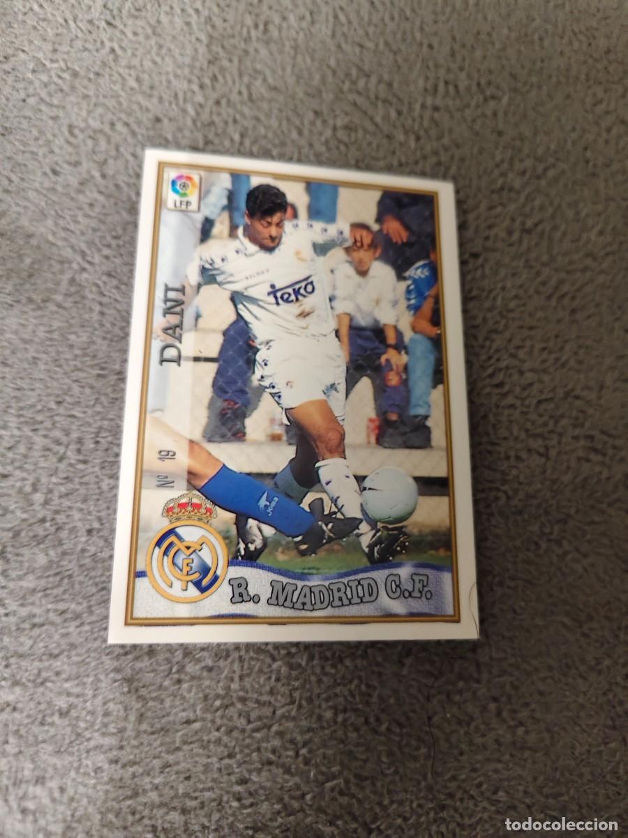 Cromos de f&uacute;tbol: 19. DANI REAL MADRID MUNDICROMO FICHAS 97 98 LIGA 1997 1998 CARD ABB