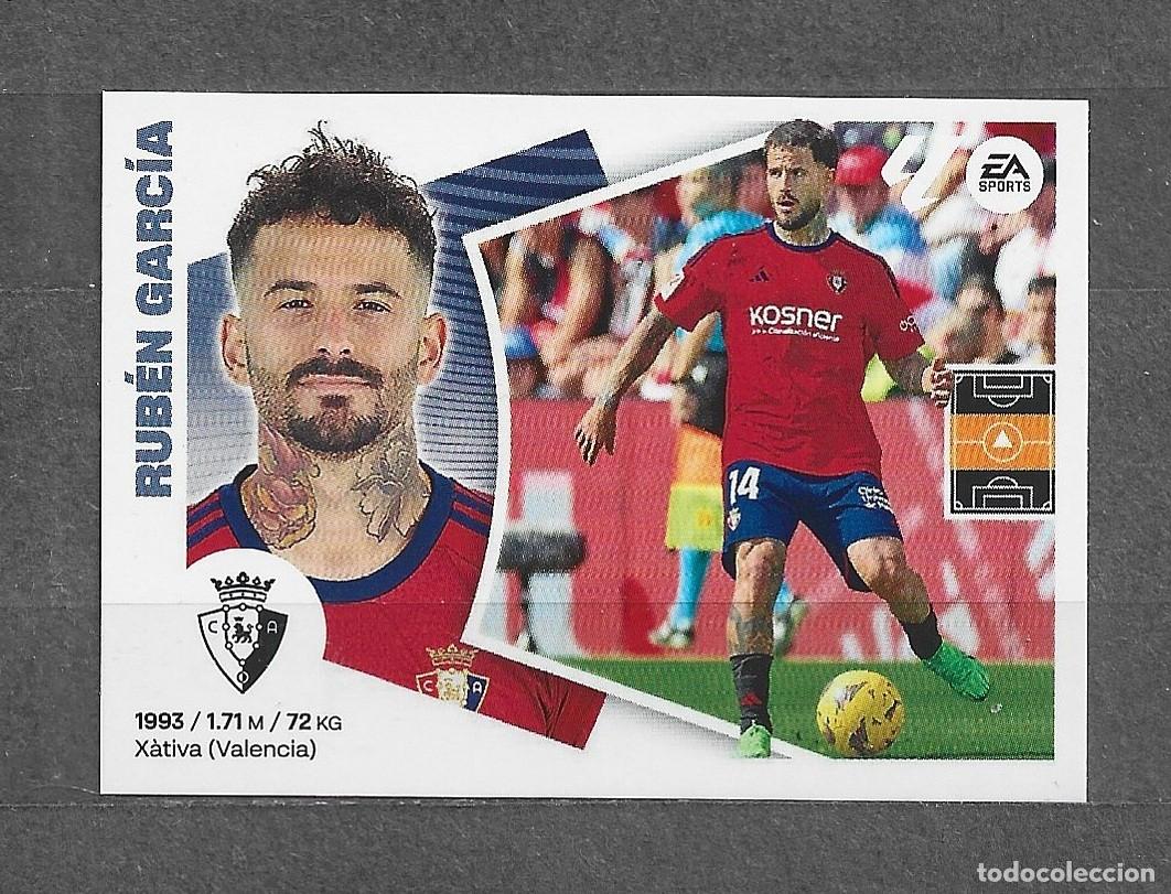 Cromos de f&uacute;tbol: Liga este 24/25 - Rub&eacute;n Garc&iacute;a - N&ordm; 15 - CA Osasuna