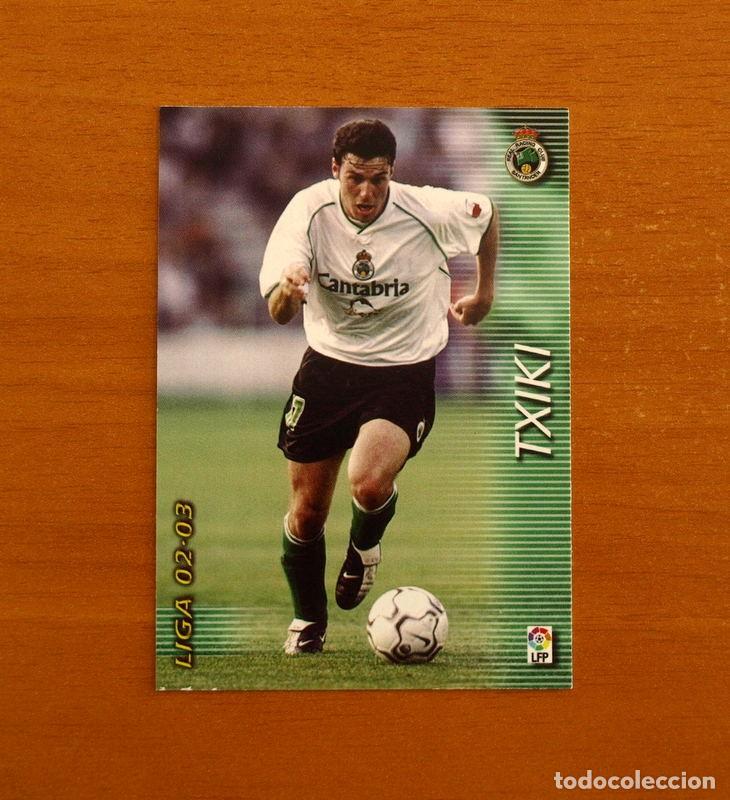 Cromos de f&uacute;tbol: Racing de Santander -N&ordm; 229 Txiki -Mega Fichas Liga 2002-2003-02-03 -Megafichas Panini Sports