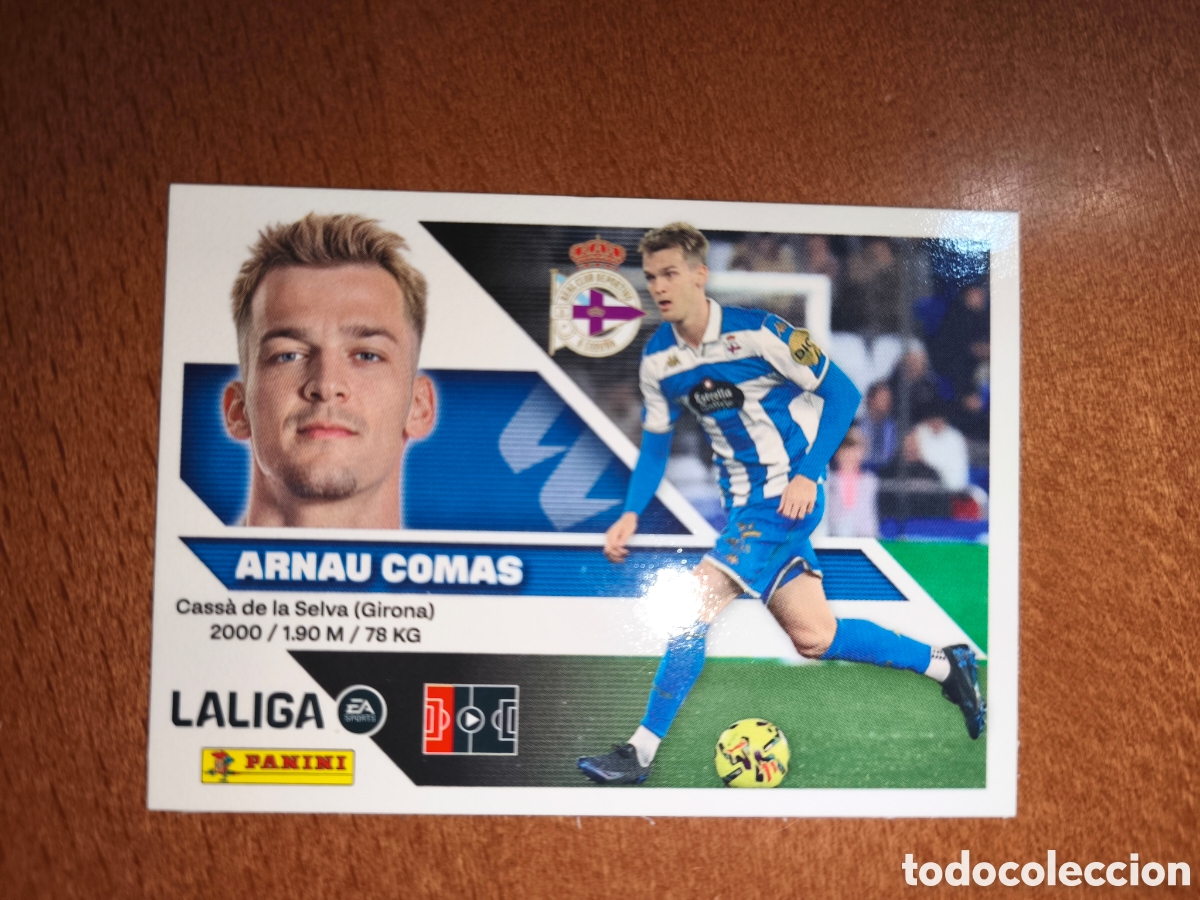 Cromos de f&uacute;tbol: Arnau Comas n&deg;9B liga este 26/27 Deportivo