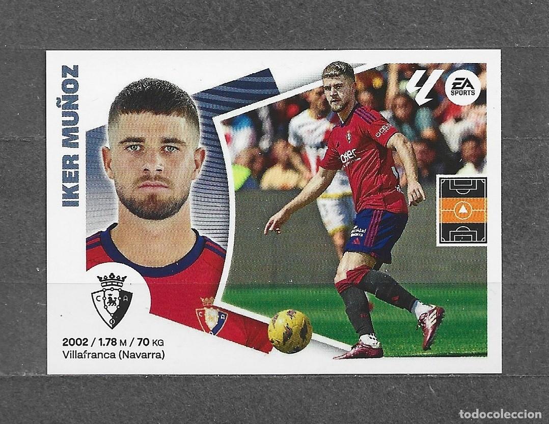 Cromos de f&uacute;tbol: Liga este 24/25 - Iker Mu&ntilde;oz - N&ordm; 14 - CA Osasuna