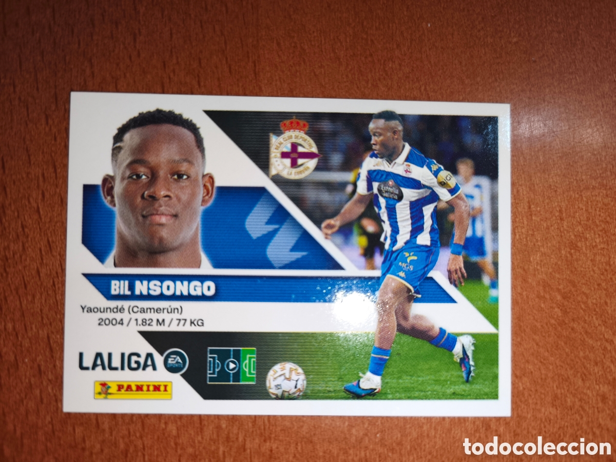 Cromos de f&uacute;tbol: Nsongo n&deg;20 liga este 26/27 Deportivo