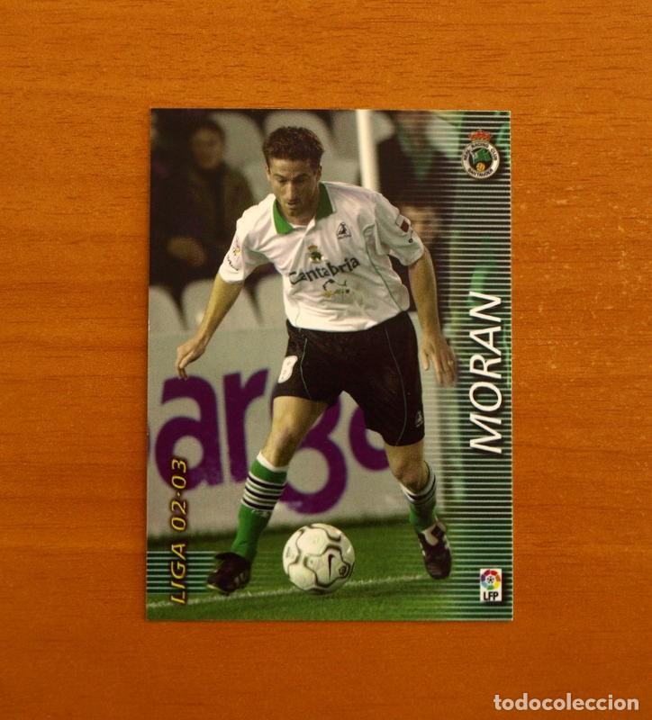 Cromos de f&uacute;tbol: Racing de Santander -N&ordm; 230 Mor&aacute;n -Mega Fichas Liga 2002-2003-02-03 -Megafichas Panini Sports