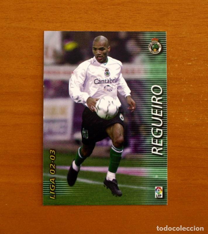 Cromos de f&uacute;tbol: Racing de Santander -N&ordm; 232 Regueiro -Mega Fichas Liga 2002-2003-02-03 -Megafichas Panini Sports