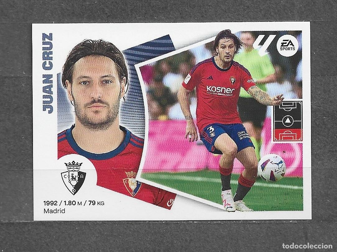 Cromos de f&uacute;tbol: Liga este 24/25 - Juan Cruz - N&ordm; 10 - CA Osasuna