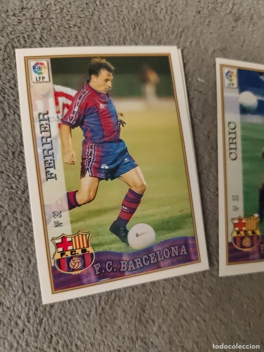 Cromos de f&uacute;tbol: 32. FERRER F.C. BARCELONA MUNDICROMO FICHAS 97 98 LIGA 1997 1998 CARD ABB