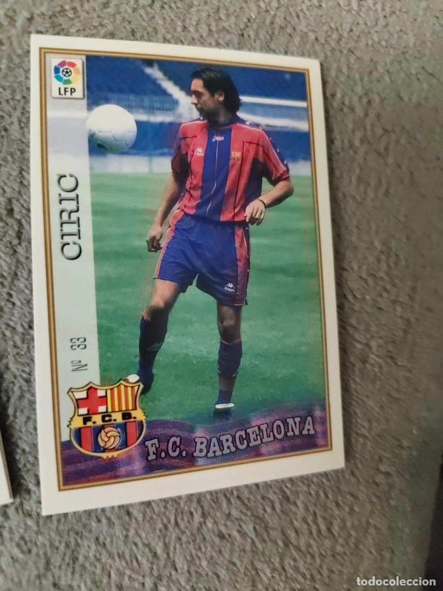 Cromos de f&uacute;tbol: 33. CIRIC F.C. BARCELONA MUNDICROMO FICHAS 97 98 LIGA 1997 1998 CARD ABB